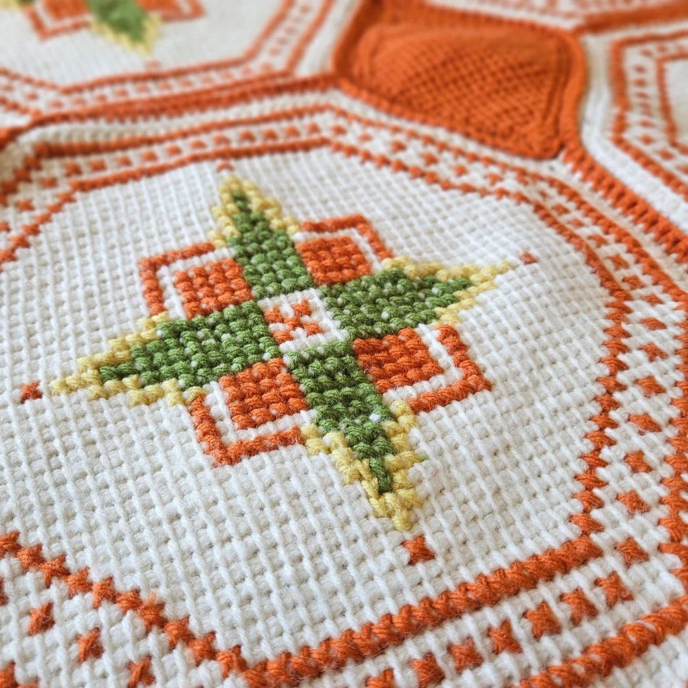 Handmade vintage crochet